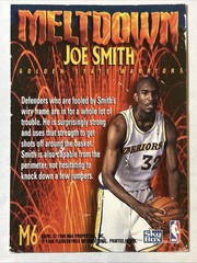 1995-96 Skybox Premium Meltdown, Joe Smith RC, Card #M6