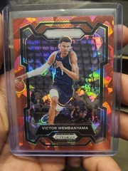 Prizm Lot Red Cracked Ice/Orange Cracked Ice (Caitlin Clark, Victor Wembanyama..