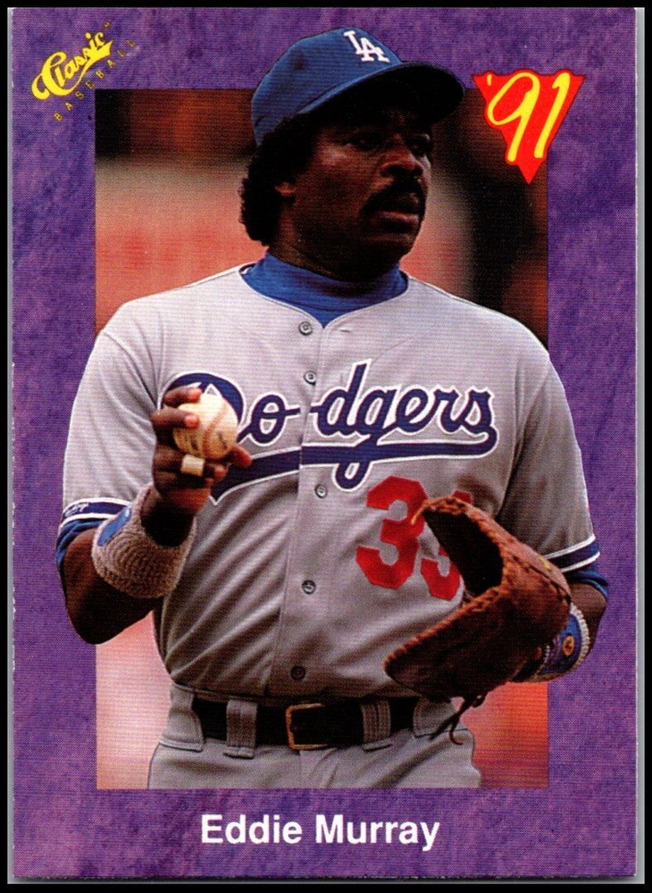 1991 Classic Game – Purple HOF #112 Eddie Murray FREE SHIPPING!