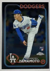 Yoshinobu Yamamoto 2024 Topps Chrome #18 RC Dodgers
