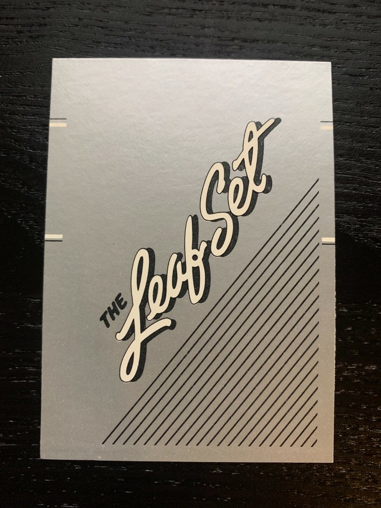 1990 Leaf Baseball – Complete Your Set – You Pick (1-200)