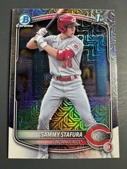 2025 Bowman Mega Box Sammy Stafura #BCP-100 1st Chrome Mojo Refractor (SS2)