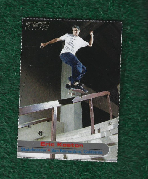ERIC KOSTON – 2003 SI SPORTS ILLUSTRATED FOR KIDS CARD #247 – USA – SKATEBOARDER