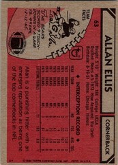 1980 Topps ALLAN ELLIS #63 VG