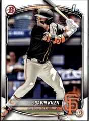 2025 Bowman Draft Paper 1st Gavin Kilen Giants BD-40 5 card lot