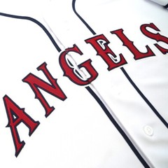 Garret Anderson 1994 California Angels Men&rsquo;s Home White Jersey w/ 125th Patch