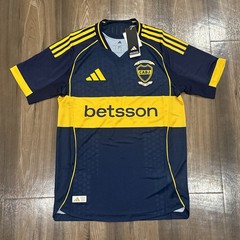 Adidas Boca Juniors 25/26 Indigo Gold Home Authentic Jersey Size Small JJ4282