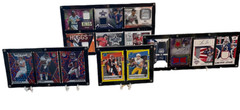 Set Of Four Card Magnetic Sports Trading Card Display Case Holder up to 180Pt