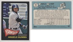 2014 Topps Heritage Minor League Edition Black 36/105 Angelo Gumbs #79 8ju