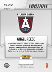 2026 Panini Instant WNBA #232 Angel Reese Atlanta Dream PRESALE
