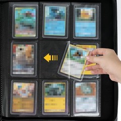 Toploader Binder Holds 288 Toploaders 9 Pocket Top Loader Binders with Sleeves