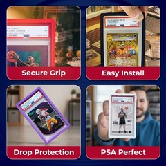 Gradient PSA Graded Card Slab Bumper Guard Protector Skin TPU – 7 Colors