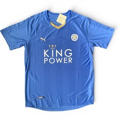 Jamie Vardy #9 Leicester City 2015/2016 Retro Home Jersey – Mens Sizes – New