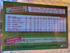 2020 Topps Update Series &rsquo;85 Topps #85TB-18 Yordan Alvarez Astros Rookie RC