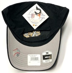Oakland Athletics A&rsquo;s MLB Fan Favorite MVP Black Hat Cap Hat Men&rsquo;s Adjustable