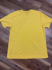 LOS ANGELES SPARKS Basketball WNBA Dri Fit NIKE Short Sleeve LARGE Yellow Shirt