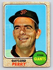 1968 Topps #85 Gaylord Perry