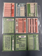 1979-80-81-82 Topps George Brett #330 #450 #1 #401 #700 #96 #200 #201 #549 NM