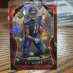 2019 Panini Prizm – Rookies A.J. Brown #344 Red Ice Prizm (RC)