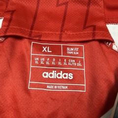 Adidas Arsenal FC 2023/24 Home Jersey New With Tags Red White Adult XL