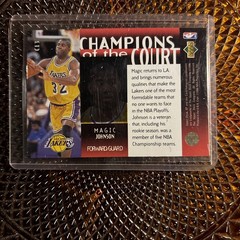 1995-96 SP Championship Series – Champions of the Court Magic Johnson #C13