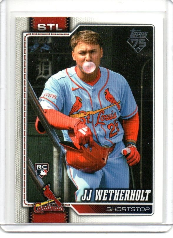 2026 Topps JJ Weetherholt Rookie Variation #698