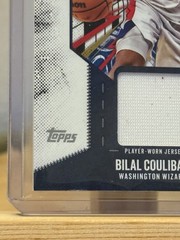 2025-26 Topps – Bilal Coulibaly Woven Wonders Relics #WW-BC (MEM) See Pic