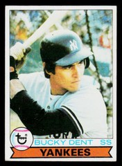 1979 Topps Baseball Card #485 Bucky Dent New York Yankees
