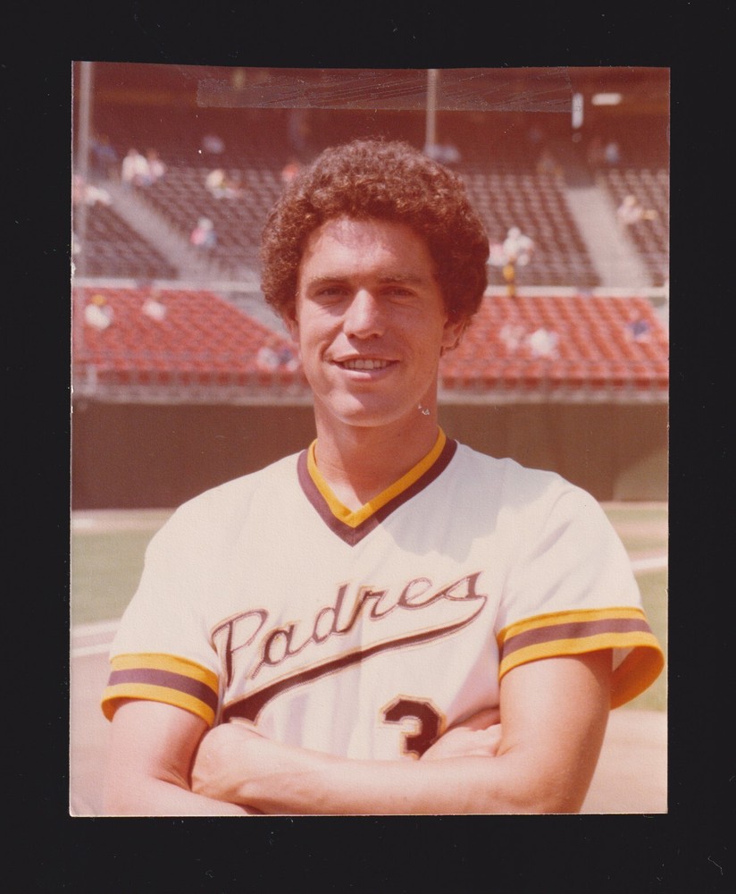 1977 Dave W Roberts PADRES UNSIGNED 3-1/2 x 4-3/8 ORIGINAL SNAPSHOT PHOTO #5