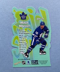 2021-22 Skybox NHL Metal Universe Mitch Marner Big Man on Ice #BM-29 Maple Leafs