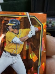 Shotaro Morii 2026 Bowman Chrome Sapphire Orange Refractor /25 Athletics
