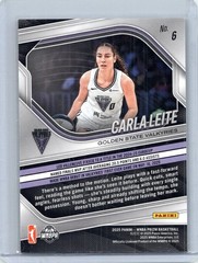 2025 Panini Prizm WNBA #6 Carla Leite Golden State Valkyries Rookie