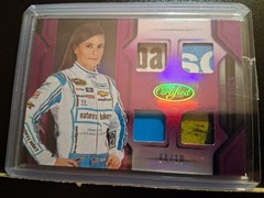 2016 Panini Certified Racing NoCM-DP Danica Patrick Quad Materials Purple #08/10