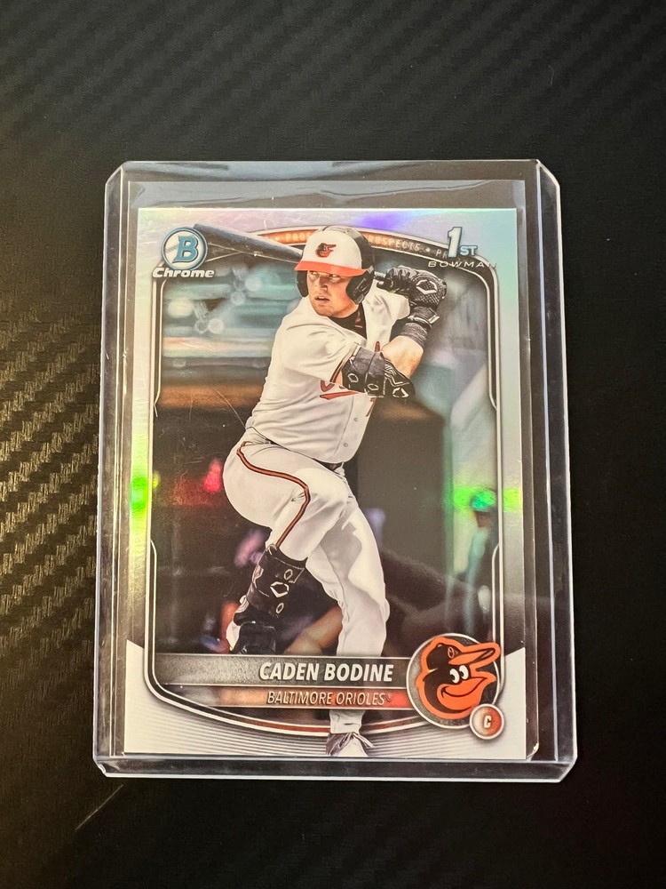 2025 Bowman Draft #BDC-63 Caden Bodine Chrome Refractor