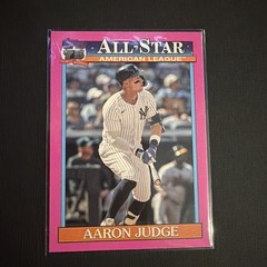 2026 Topps Series 2 Aaron Judge 1991 All-Star Pink SP #91AS-1 Yankees NM