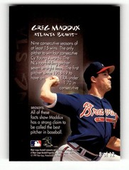 1997 Fleer Greg Maddux Soaring Stars #8
