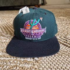 Deadstock NBA All Star Weekend Phoenix SnapBack 1995 Suns Cactus Rare Vintage