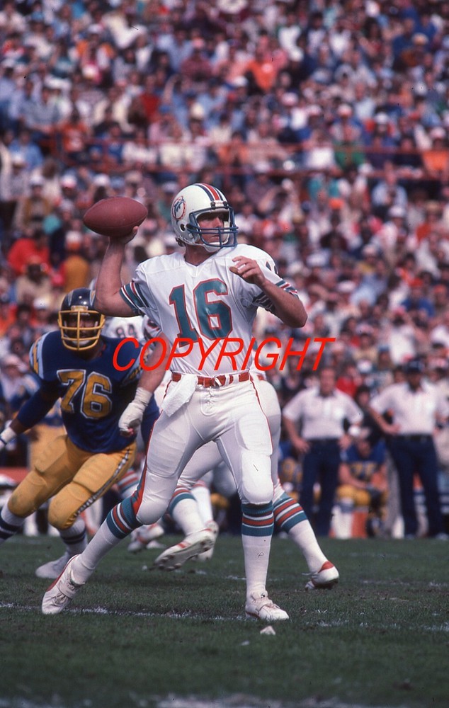 DAVID WOODLEY – MIAMI DOLPHINS – Vintage 35mm Football Slide 4.3a*