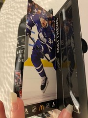 NHL Star Sticks Auston Matthews Collectible Mini Hockey Stick 2025-26 McDonalds