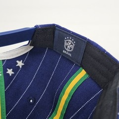 Brasil CBF Soccer Nasional Team Fi Collection Mens Snapback Cap Blue NEW