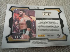 2024 Panini Prizm WWE Green Pulsar Prizm 11/25 Mark Coffey #73
