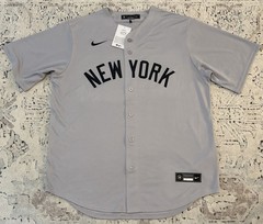 Nike Authentic New York Yankees Ben Rice #22 MLB Gray Jersey Men’s Sz: Large