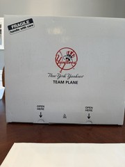 MLB Danbury Mint New York Yankees Boeing 727 Airplane Complete Box And Papers