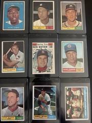 1961 Topps Set Builder Lot(80) Hank Aaron Willie Mays Sandy Koufax Musial Hi# Sp