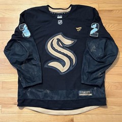 Seattle Kraken NHL Fanatics Authentic Pro Military Appreciation Hockey Jersey