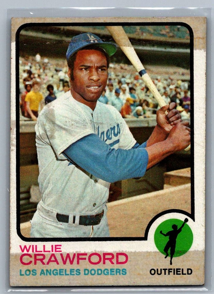 1973 Topps #639 Willie Crawford