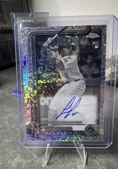 2025 Topps Chrome – Rookie Autographs Luisangel Acuna #RA-LA Black & White…