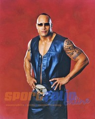 Pro Wrestler THE ROCK Glossy 8×10 Photo WWF Print WWE Poster Dwayne Johnson