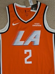 Authentic 2025-26 Nike LA Clippers Leonard NBA Swingman Jersey City Edition L 48