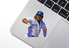 Vladimir Guerrero Jr Toronto Blue Jays Glossy Sticker Vinyl Laminate Adhesive